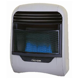 natural gas space heater