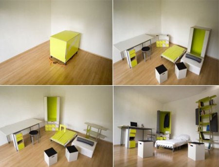 19 Amazing Furniture Designs To Make The Most Out Of Tiny Apartment Space