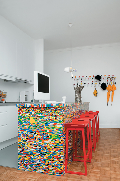 The Lego Kitchen Island 01