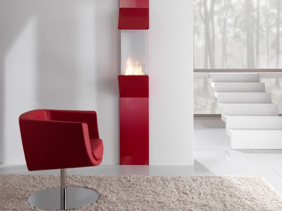 minimalist-wall-mount-fireplace