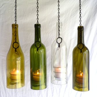 Hanging candle holders