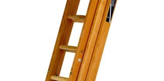 upcycle an old pair of ladders