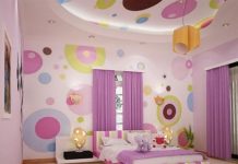 polka dots kids room decor ideas