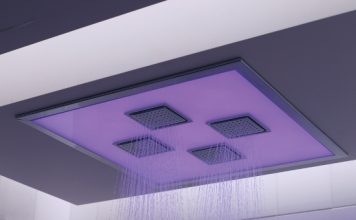 electronic shower system