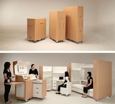 19 Amazing Furniture Designs To Make The Most Out Of Tiny Apartment Space