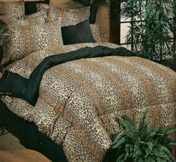 animal print bedding
