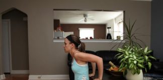 tricep dips at home