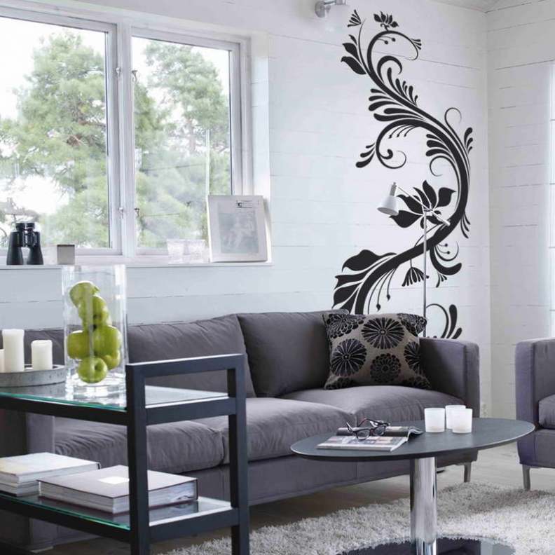 33 Wall Painting Designs To Make Your Living Room ...